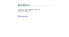 Desktop Screenshot of marchcapital.com